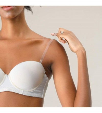 Accessories Invisible Clear Adjustable Non-slip Bra Shoulder Straps for Women - Clear - CT18MCT5GK3 $10.33