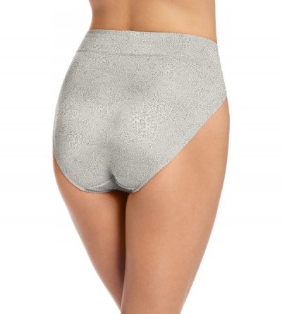 Panties Women's No Pinching No Problems Hi-Cut Brief Panty - Cool Animal Print - CZ186TI092I $11.45