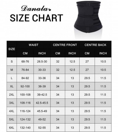 Shapewear Women's Waist Cincher Neoprene Zipper Velcro High Compression Waist Trainer Corset for Weight Loss - Black-neoprene...