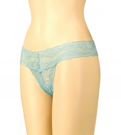 Panties Thong Style Panties Assorted Styles and Colors (Pack of 12) - 10 Baby Blue - CK12NT5H7ZR $19.16