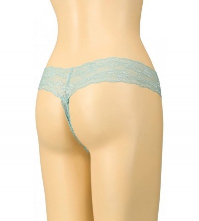 Panties Thong Style Panties Assorted Styles and Colors (Pack of 12) - 10 Baby Blue - CK12NT5H7ZR $19.16