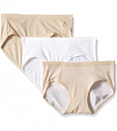 Panties Women's 3-Pack Cotton Stretch Hipster Panties - Assorted Q3 - CU1299PGLOR $18.01