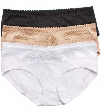 Panties Boyleg Panty | Underwear | 3-Pack | Hi Cut | Full Coverage | Stretch - Violetta - CG112E1V67V $15.96