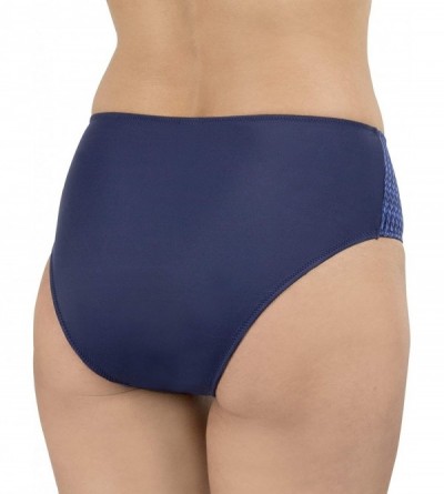 Panties Women's Underwear Hipster Panties- Ultra Soft Microfiber Comfort Briefs - Blue - CT18C52LLZI $16.95