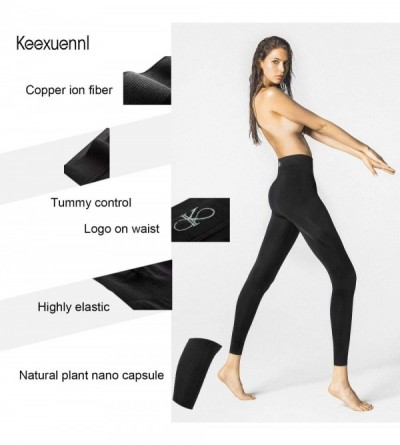 Shapewear Slimming Leggings for Women High Waist Tummy-Control Compression Skinny Leggings Comfort Elastic Yoga Pants - Light...