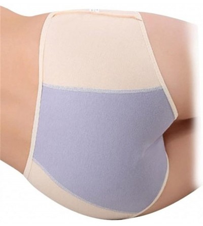 Panties Women Lace Briefs Physiology Period Panties Front Pocket Underwear - Beige - CM12JUFZVF1 $8.73