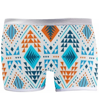 Panties Women's Boyshort Panties Navajo Abstract Aztec Soft Underwear Boxer Briefs - Navajo Abstract Aztec - C91920GCKLC $15.62