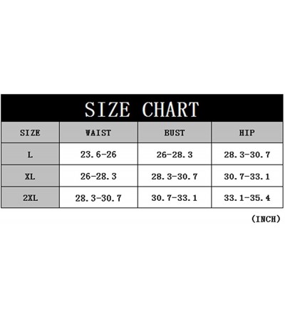 Shapewear Women's Slimmer Shapewear High Waist Tummy Control Bodysuit Breathable Underbust Corset - Black - CU189QLY8G7 $15.86