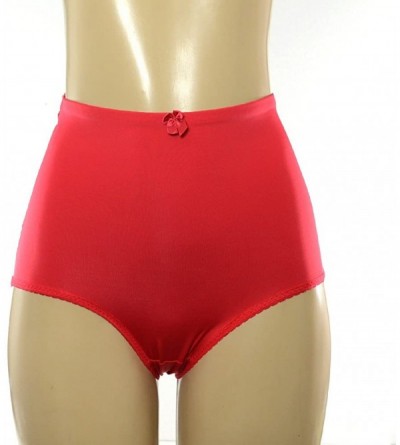 Shapewear Multi-Colored High-Waisted Double-Layered Compression Briefs - CN17X3H0UR5 $31.66