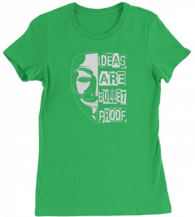 Camisoles & Tanks Ideas are Bulletproof Womens T-Shirt - Kelly Green - CD18C4L56RH $32.20