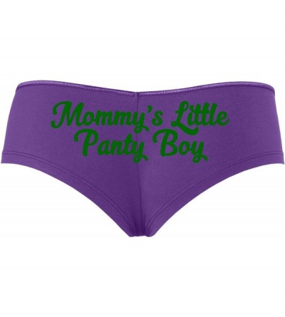 Panties Mommys Little Panty Boy for DMLB or Sissy Boys Boyshort - Forest Green - CU18SQI3T8N $12.41