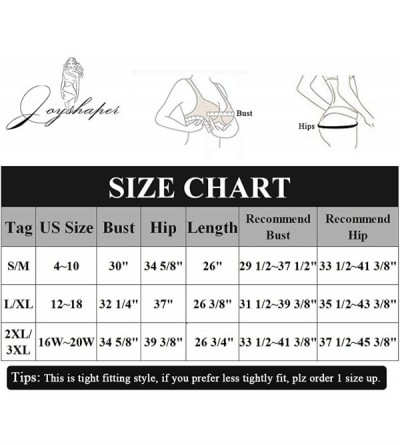 Shapewear Full Slips for Under Dresses Slip Shapewear for Women Tummy Control Body Shaping Control Slip - Black(smoothing Sli...