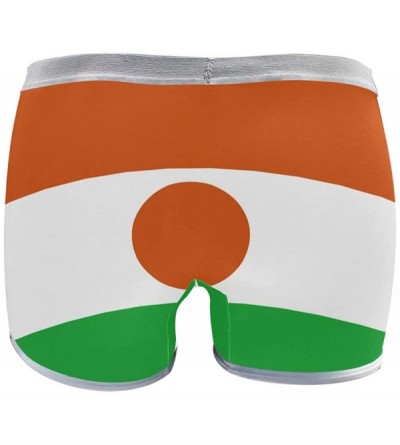 Panties Women's Seamless Boyshort Panties North Carolina State Flag Underwear Stretch Boxer Briefs - Niger Flag - C718T2NM3E0...
