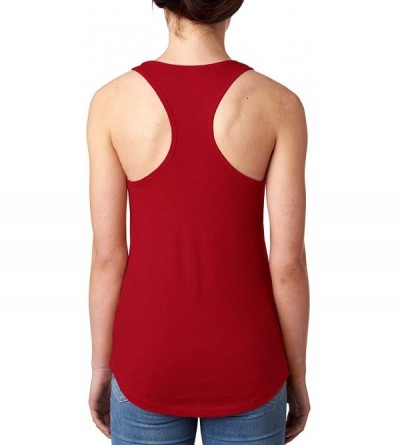 Camisoles & Tanks Dirty Thirty Womens Racerback Tank Top - Red - CR188683T5K $12.15