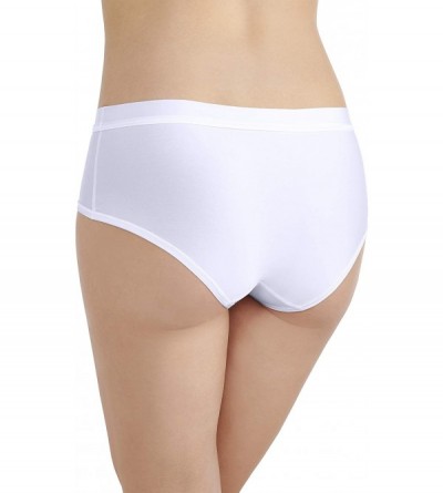 Panties Women's Light and Luxurious Hipster Panty 18195 - Star White - C618EL6SO3W $11.18