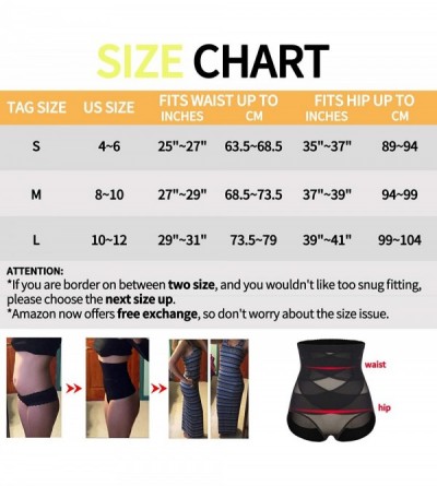 Shapewear Tummy Control Shapewear Butt Lifter High Waist Panties Briefs Seamless Slimming Underwear Hip Enhancer - Black+nude...