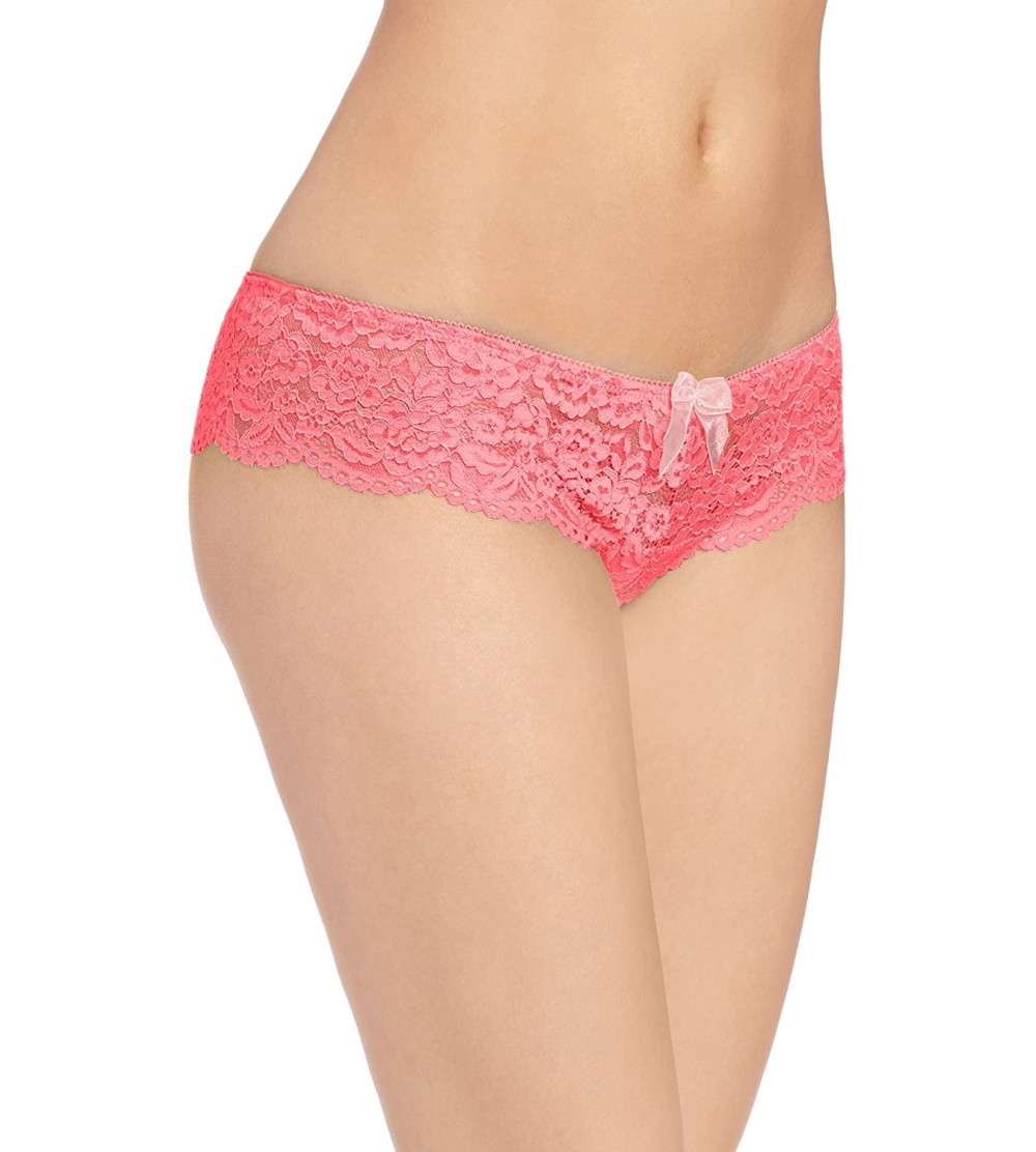 Panties Womens Ciao Bella Tanga Panty - Calypso Coral - CN1855X8XUG $23.69