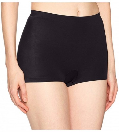 Panties Women's Maidenform Cover Your Bases Smoothing Boyshort - Black - C9182ELY040 $39.73