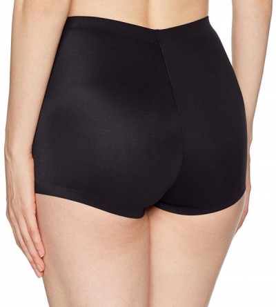 Panties Women's Maidenform Cover Your Bases Smoothing Boyshort - Black - C9182ELY040 $22.58