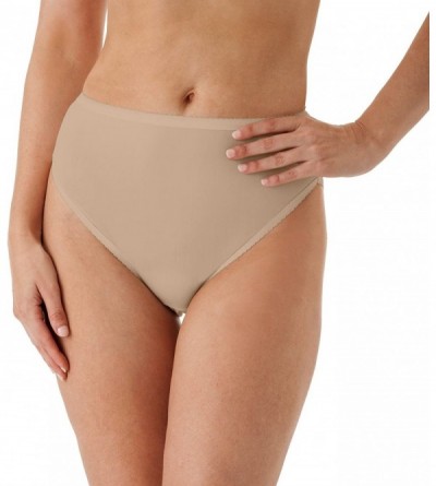 Panties Women's Spandex Hi-Leg Brief - Nude - CG124X0NIE9 $25.11