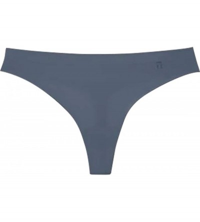 Panties Women's Air Thong Underwear - Breathable Quick Dry Super Soft Seamless Panties - Turbulence - C5195RGR45M $25.26