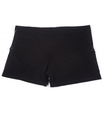 Shapewear Womens Butt Lifter Boy Shorts Shapewear Butt Enhancer Control Panties - Black - CX17Z39YTO4 $11.80