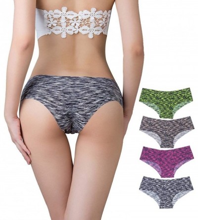 Panties Womens Underwear Panties for Women Sexy Seamless Bikini Briefs - Zebra Stripes - C718I98O38X $18.28