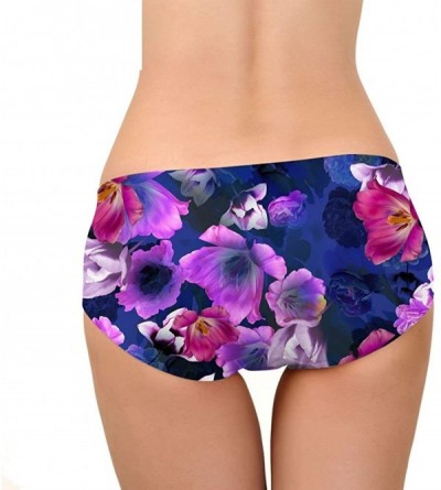 Panties Colorful Flower Pattern Sexy Panties Underwear for Women - Flower7 - CC18C584OKL $22.72