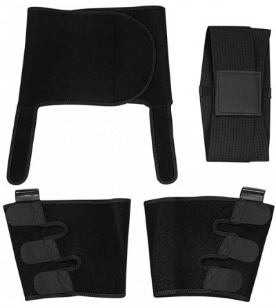 Shapewear Everyday Shaping Neoprene Thigh Shaper High Waist Ultra Light Thigh Trimmer - Z-black - CC197XGQTSZ $33.76