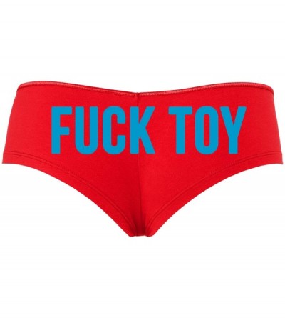Panties Fucktoy Fuck Toy Boyshort Owned BDSM Slut Panties DDLG - Sky Blue - CA18STHKC20 $11.60