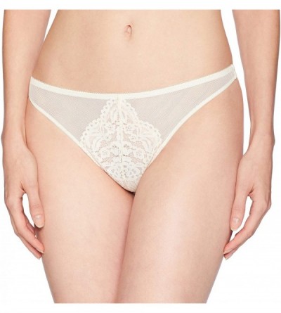 Panties Women's Ciao Bella Thong Panty - Vanilla Ice - CV126P8MHQH $11.92