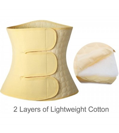 Shapewear Post Belly Band Postpartum Recovery Belt Girdle Belly Binder- Cotton - Yellow - CW18G7E5QGG $20.62