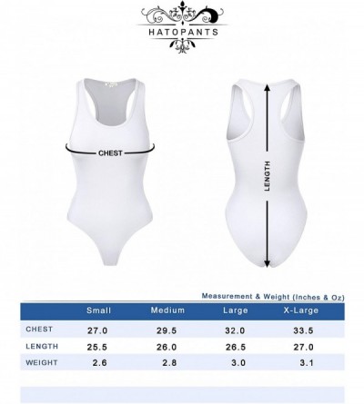 Shapewear Women's Jumpsuit Racerback Tank Top Bodysuits - 103-teal - CY18K2QEU08 $16.84