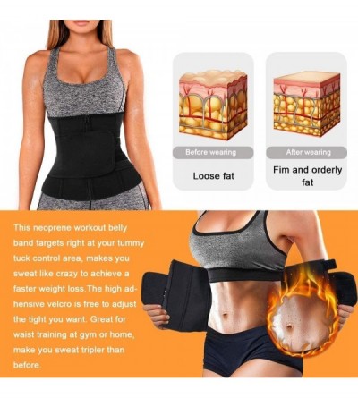 Shapewear Waist Trainer Body Shaper Corset Cincher Sauna Sweat Sport Girdle Slimming Shaper Abdominal Trimmer Belt Straps Mod...