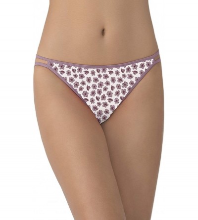 Panties Women's Illumination String Bikini Panty 18108 - Pink Magnolia Print - C818GA7TOL8 $17.67