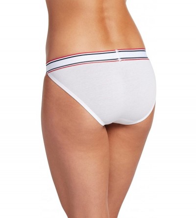 Panties Women's Underwear Retro Stripe String Bikini - White - CS189UC7OTK $10.53