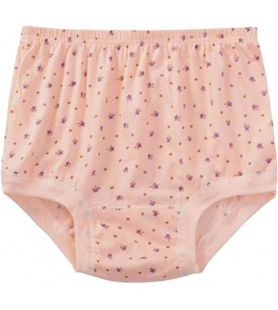 Panties Womens High Waisted Cotton Underwear Comfort Soft Print Brief Panty - 3 - CK198SOG488 $17.92