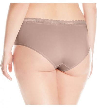 Panties Women's Plus-Size Gorgeous Hipster - Mink - CY11EF2EYWL $19.39