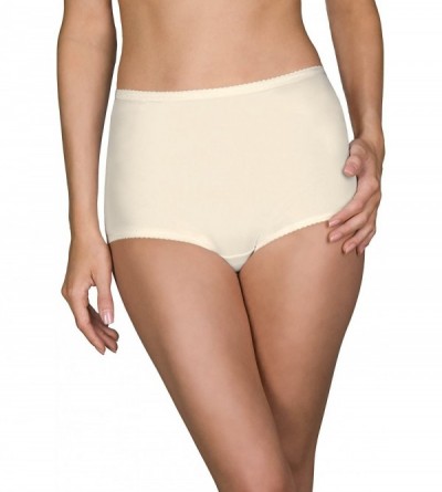 Panties Women's Spandex Classic Brief - Ivory - CJ1111973MP $19.98