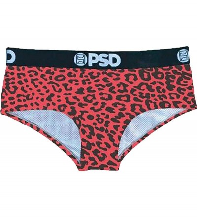 Panties Women's Cheetah RED - The Classic Panty Underwear - Red - CV18MHRQWTM $22.06