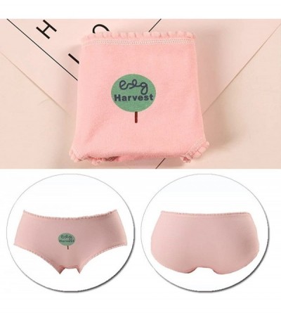Panties Teen Girls Cotton Brief Underwear Candy Color Lingerie Panty Panties Set - 5 Pack Underwear Nr.300 - CM18CR4AUA4 $15.81