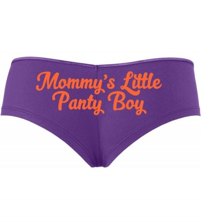 Panties Mommys Little Panty Boy for DMLB or Sissy Boys Boyshort - Orange - CT18SRGI0CM $28.88