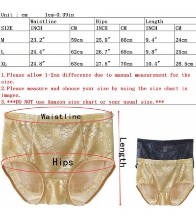Shapewear Womens Shapewear Butt Lifter Padded Control Panties of 2 Pack Without Pads - 2 Pack Lace Briefs( Without Insert Pad...