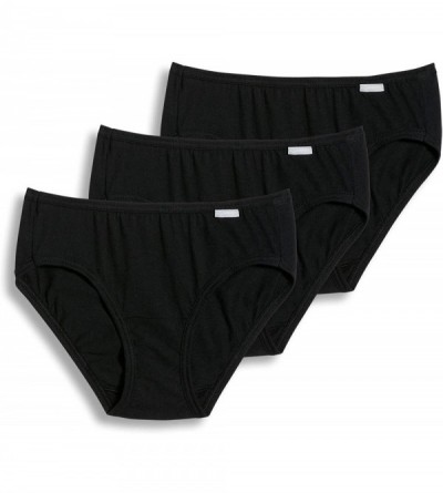 Panties Women's Elance Bikini 3-Pack - Black - CS18UT7HZAX $45.66