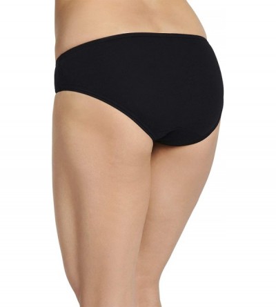 Panties Women's Elance Bikini 3-Pack - Black - CS18UT7HZAX $23.97