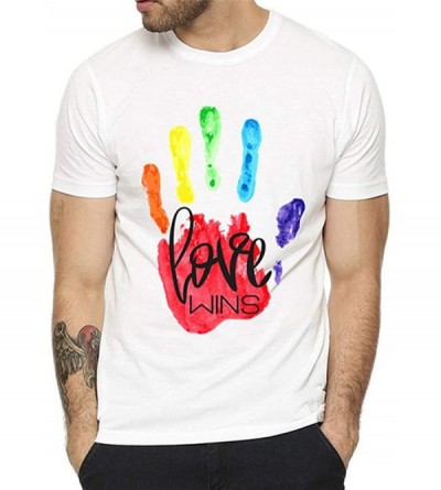 Shapewear Pride Shirt Rainbow LGBT Gay Tomboy Trans Lesbian Shirt Unisex - 29 - C918ADI2Z9E $22.78