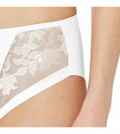 Panties Women's Illusion VPL-Free Brief - White - C018EUM2343 $8.46