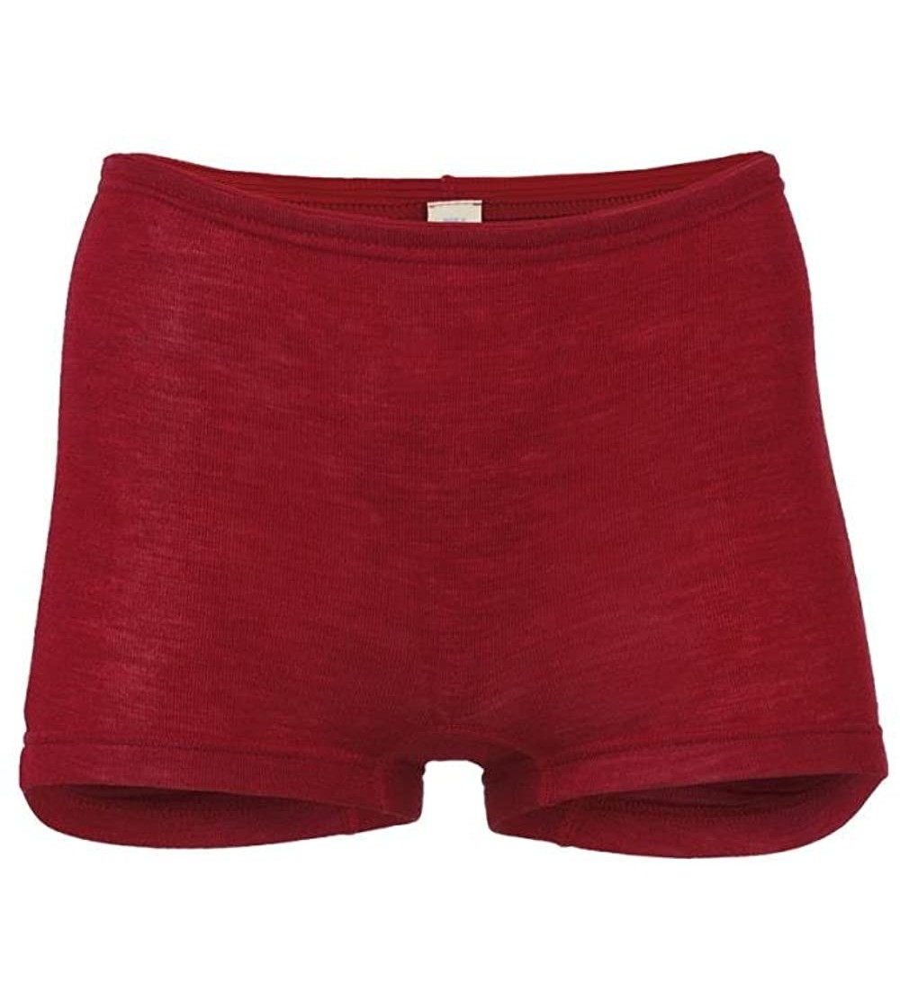 Panties 70% Organic Merino Wool 30% Silk Women's Panties Boxers. Made in Germany. - Mallow - CM18GQ8ZTTX $25.61