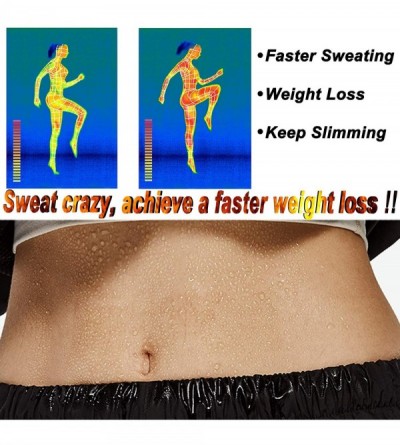 Shapewear Women's Sweat Vest Body Shaper Neoprene Sauna Slimming Workout Tank Tops Waist Trainer Corset for Weight Loss - Bla...