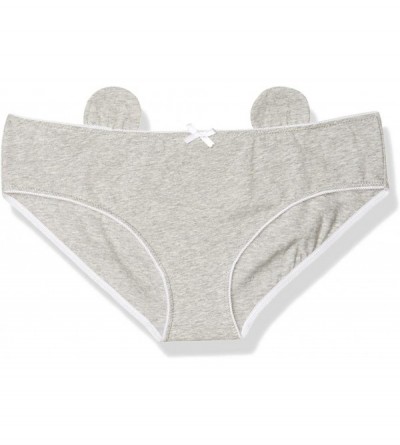 Panties Women's 3D Polar Bear Hipster - Grey - CS12N78FCPG $11.83